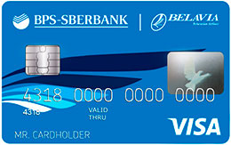 Visa Classic «Белавиа» в EUR