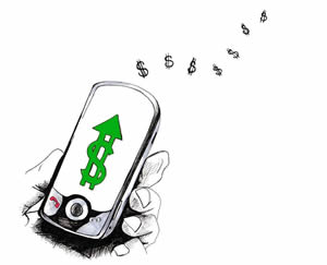 Управление деньгами с мобильного телефона