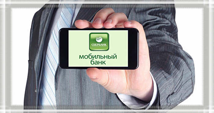 Мобильный банк в мобильном телефоне