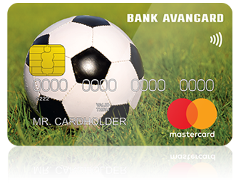 Кредитная карта Mastercard Standard Футбол Paypass